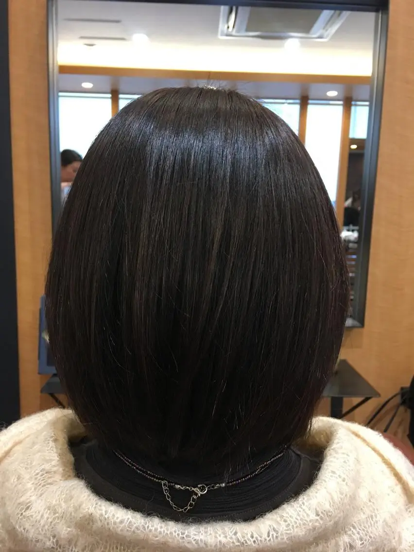 ショート カラー ボブ コンドウ サラのヘアスタイル