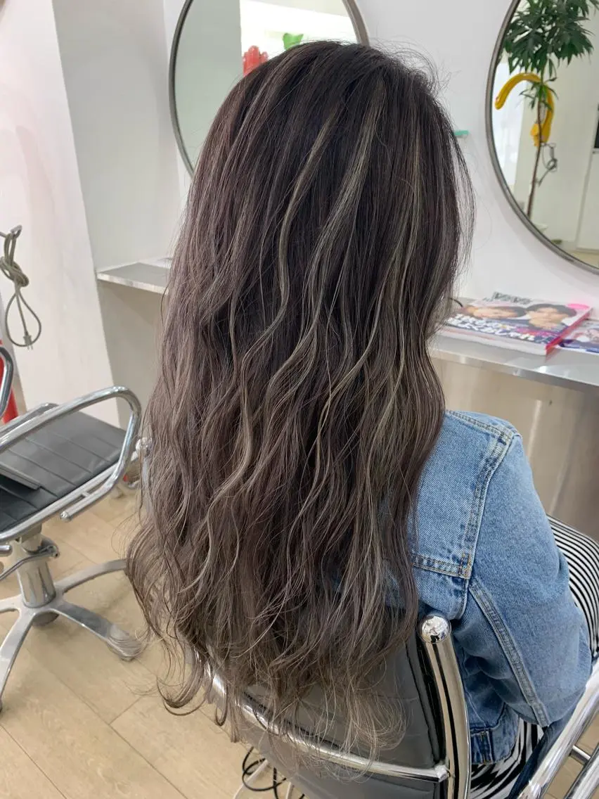 ロング カラー Reb_keiji 👑小倉圭司のヘアスタイル