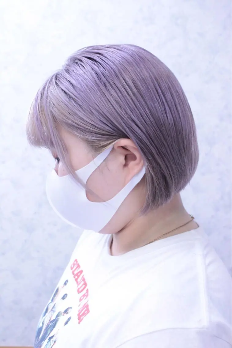 ミディアム カラー 髪質改善のプロ✨りな さんのヘアスタイル
