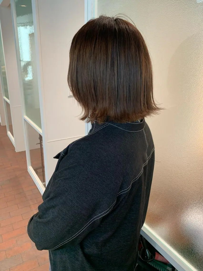 ショート 外ハネヘア 片岡 由依のヘアスタイル
