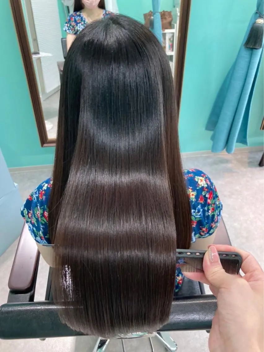 ロング 髪質改善 トリートメント 【髪質改善】大川 倖平のヘアスタイル