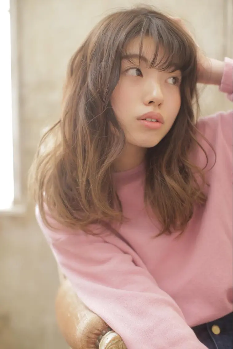 ミディアム カラー 【メンズカット】 澤下瑛一のヘアスタイル