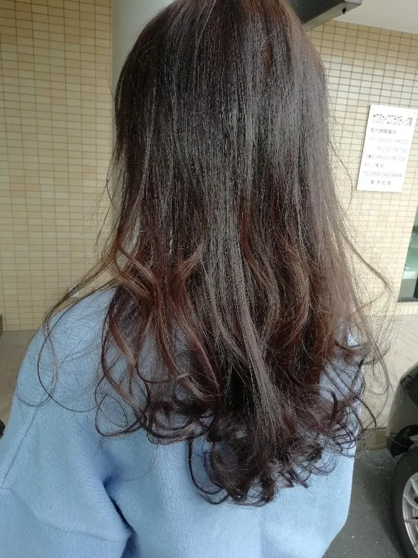 カラー ベージュカラー 堀 望美のヘアスタイル