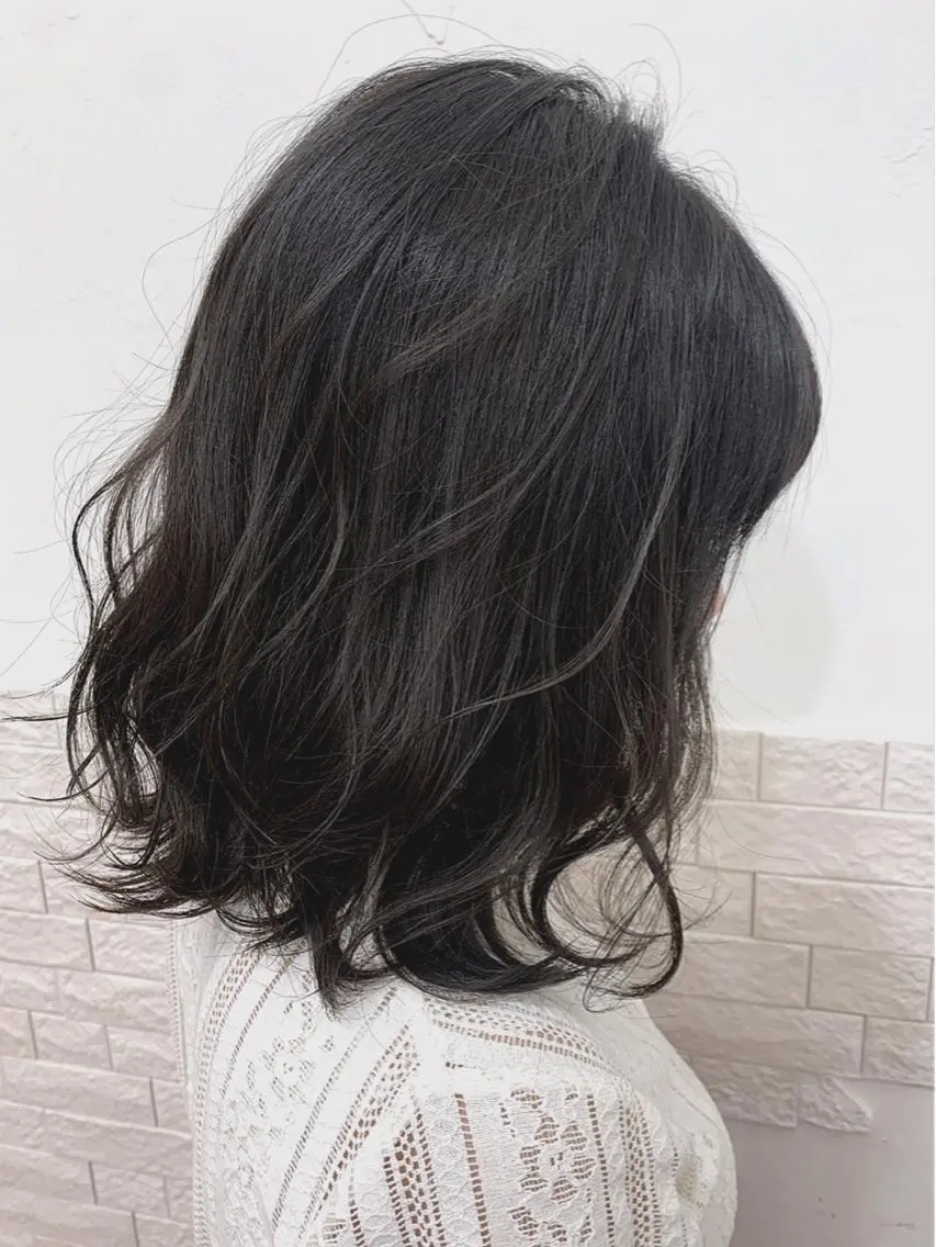 ミディアム カラー ヘアカラー ayaka 大宮のヘアスタイル