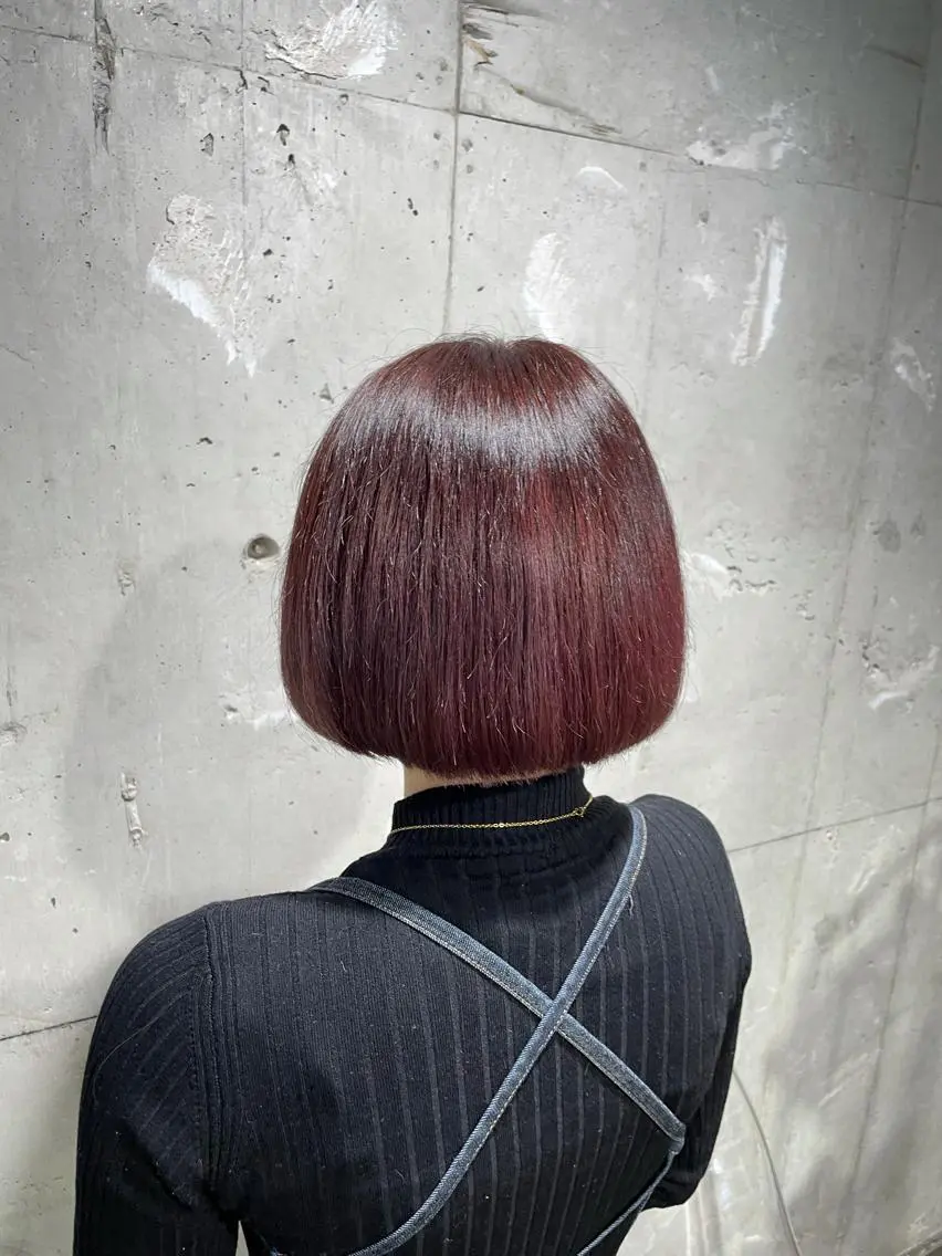 ショート カラー ヘアカラー ヘッドスパ ヘアセット ベージュカラー💖 やすひろのヘアスタイル