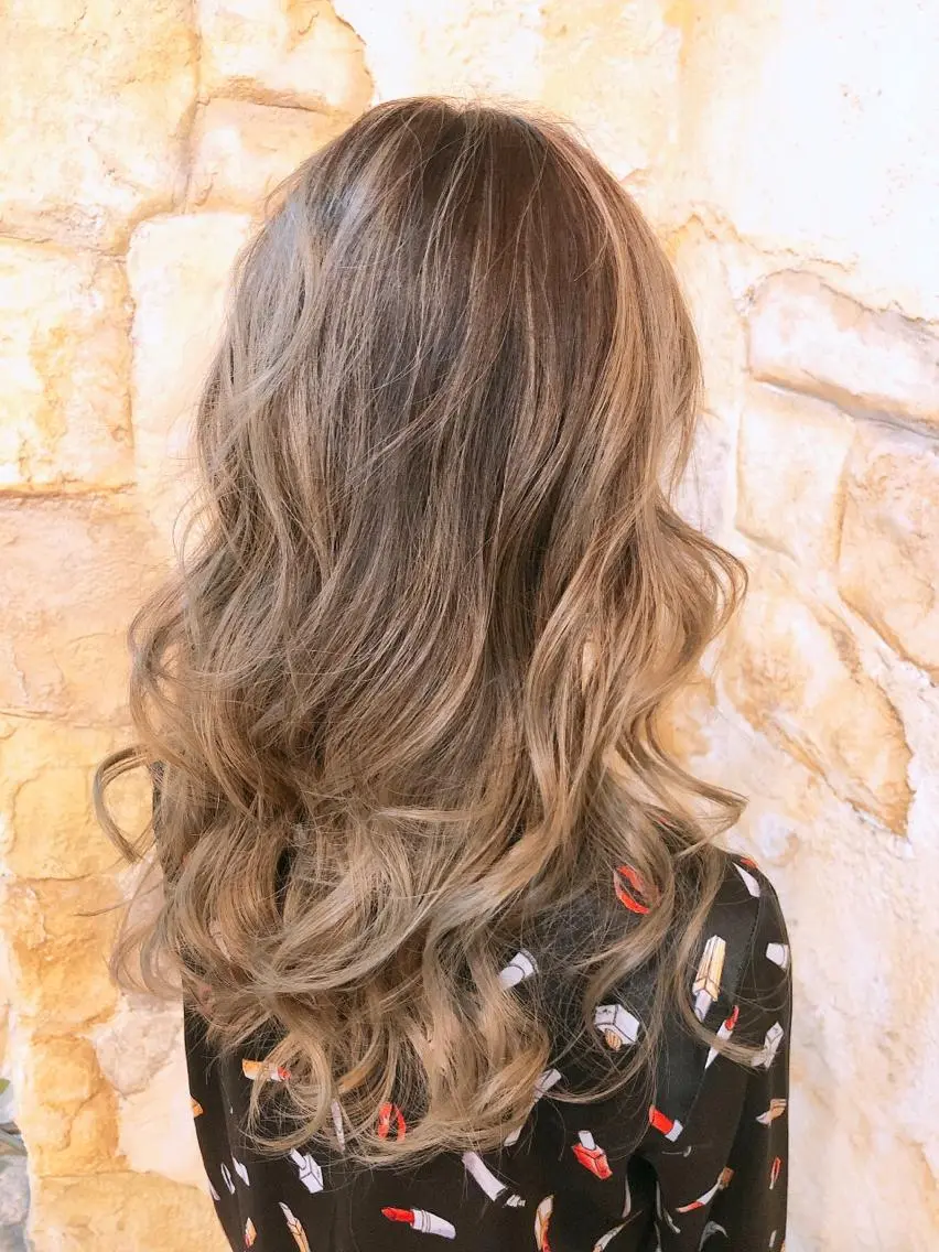 ロング カラー ✨縮毛矯正 の匠❗️MASAのヘアスタイル