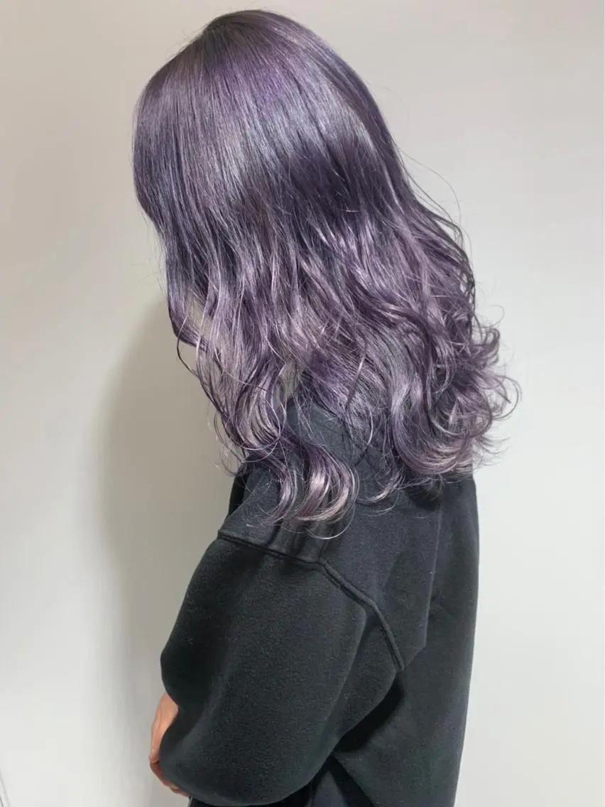 セミロング カラー 石井（遠藤） 愛莉のヘアスタイル