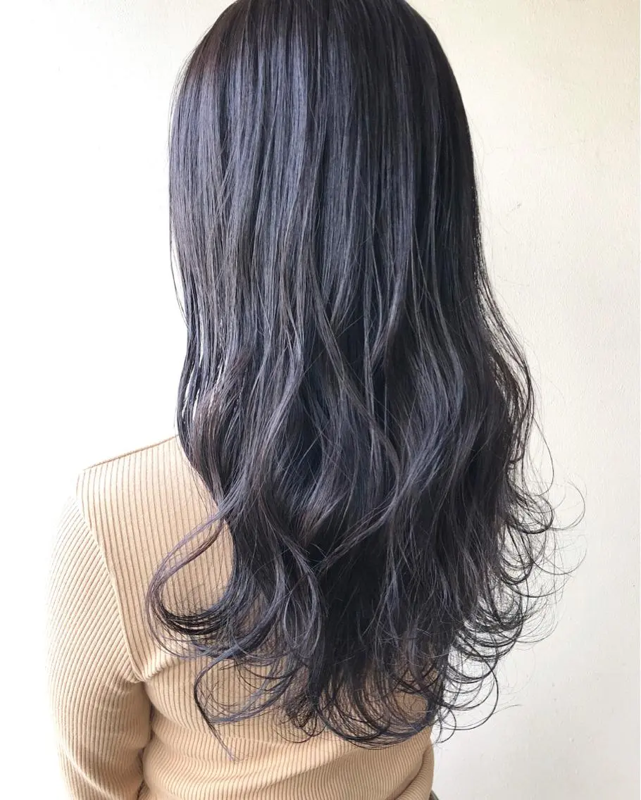 ロング カラー ヘアアレンジ ヘアカラー トリートメント 🌻韓国風ヘア🌻 ✨🌷ナナコ🌷のヘアスタイル
