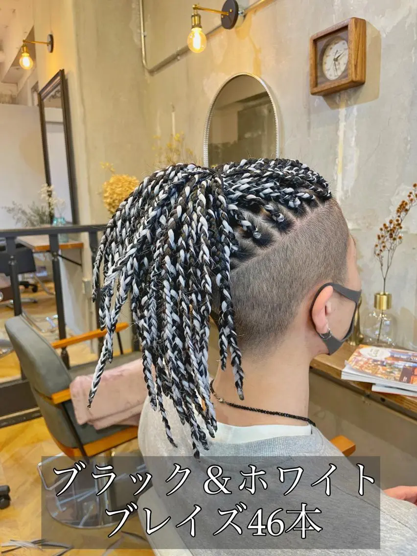 ヘアアレンジ メンズ シールエクステ メンズブリーチ メンズハイライト メンズハイトーン メンズインナーカラー エクステ指名No.1 【店長】橘田のヘアスタイル