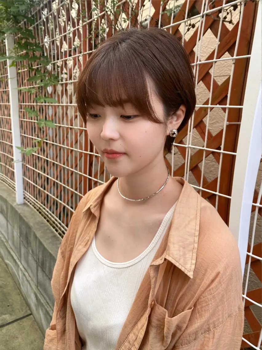 ショート 武田 悠生乃のヘアスタイル