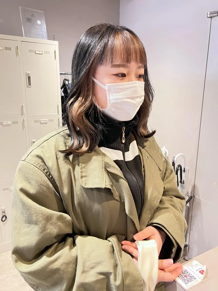 ロング カラー ヘアアレンジ 🩵 JURI🩵のヘアスタイル