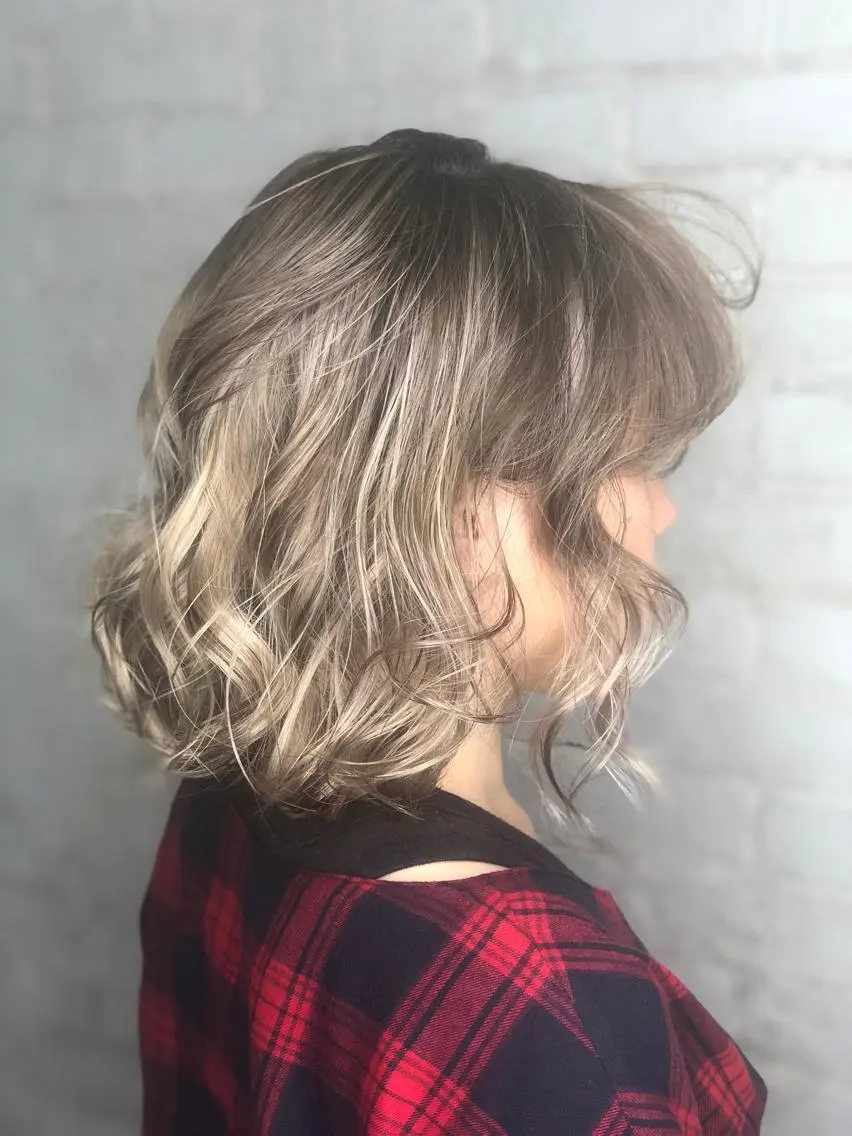 ミディアム カラー welring hair salonのヘアスタイル