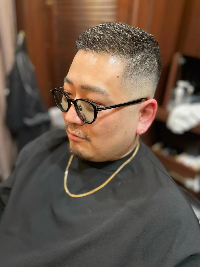 ショート カット ヘアセット 高崎 健司のヘアスタイル