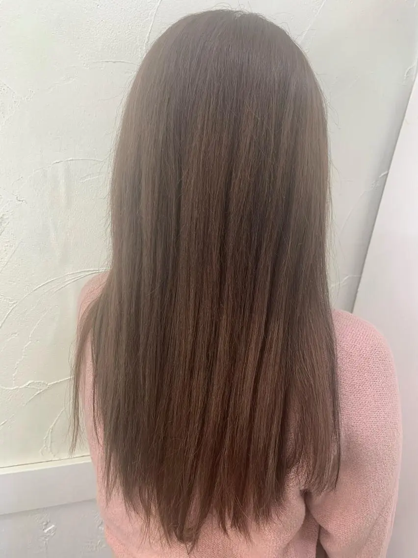 カラー ヘアカラー トリートメント 韓国ハイトーンカラー kana♡のヘアスタイル