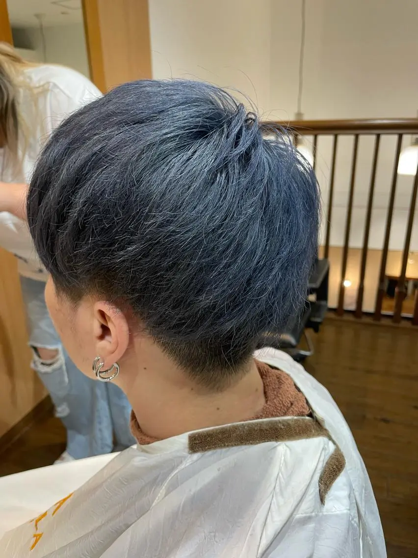 カラー メンズ 浅香山✨美髪✨ やまもとあきこのヘアスタイル