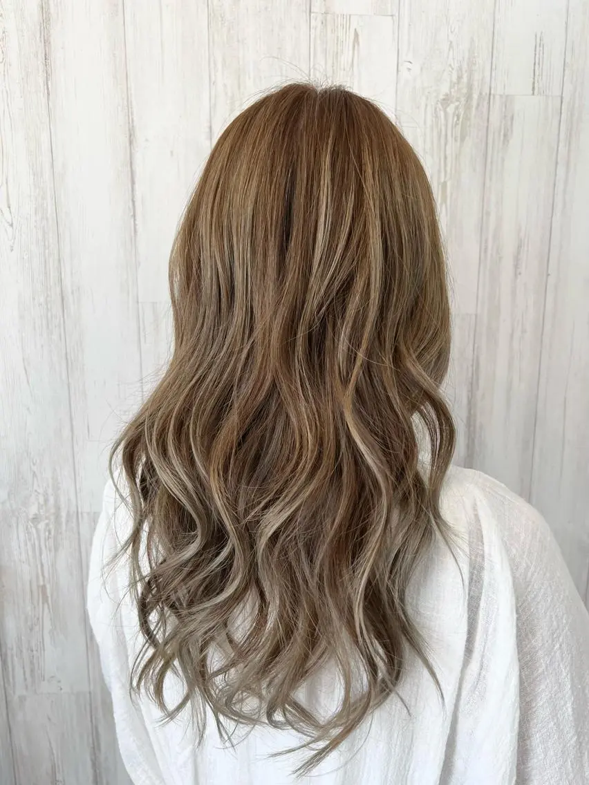 セミロング カット ヘアカラー LANI hair resortのヘアスタイル