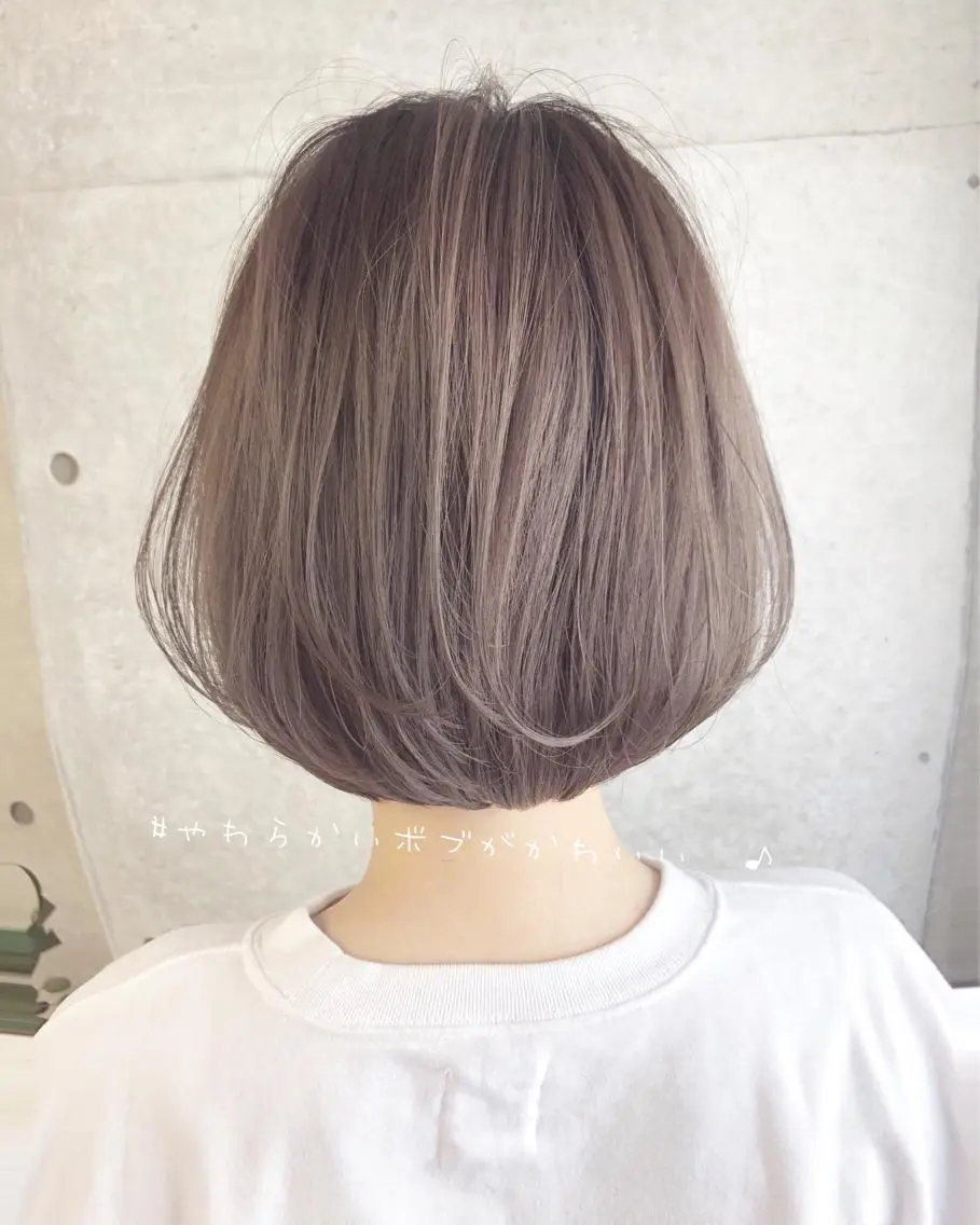 ショート ボブ 山谷 裕紀のヘアスタイル