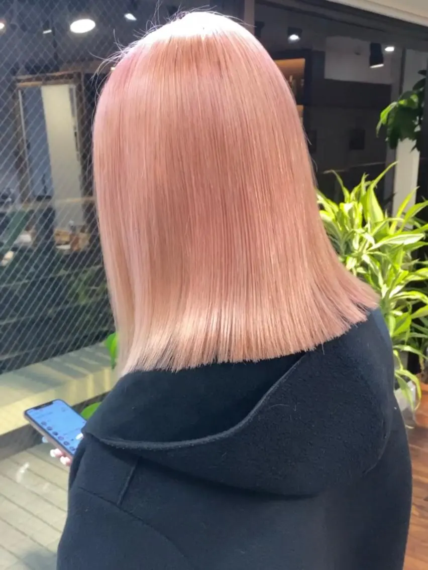 ミディアム カラー ブリーチ ダブルカラー ハイトーンカラー イルミナカラー インナーカラー 🧡色落ちまで2度 楽しめる🧡ヨシキのヘアスタイル