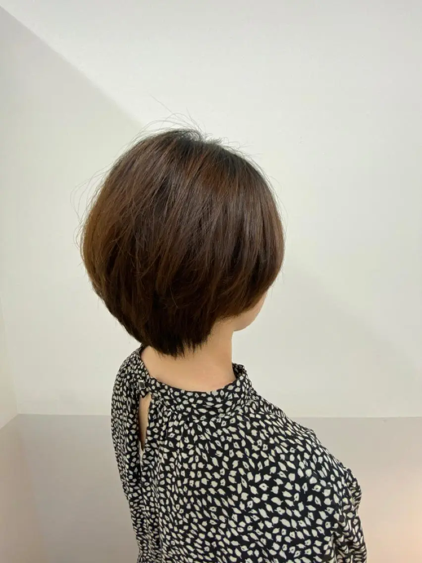 ショート マツモト シゲキのヘアスタイル