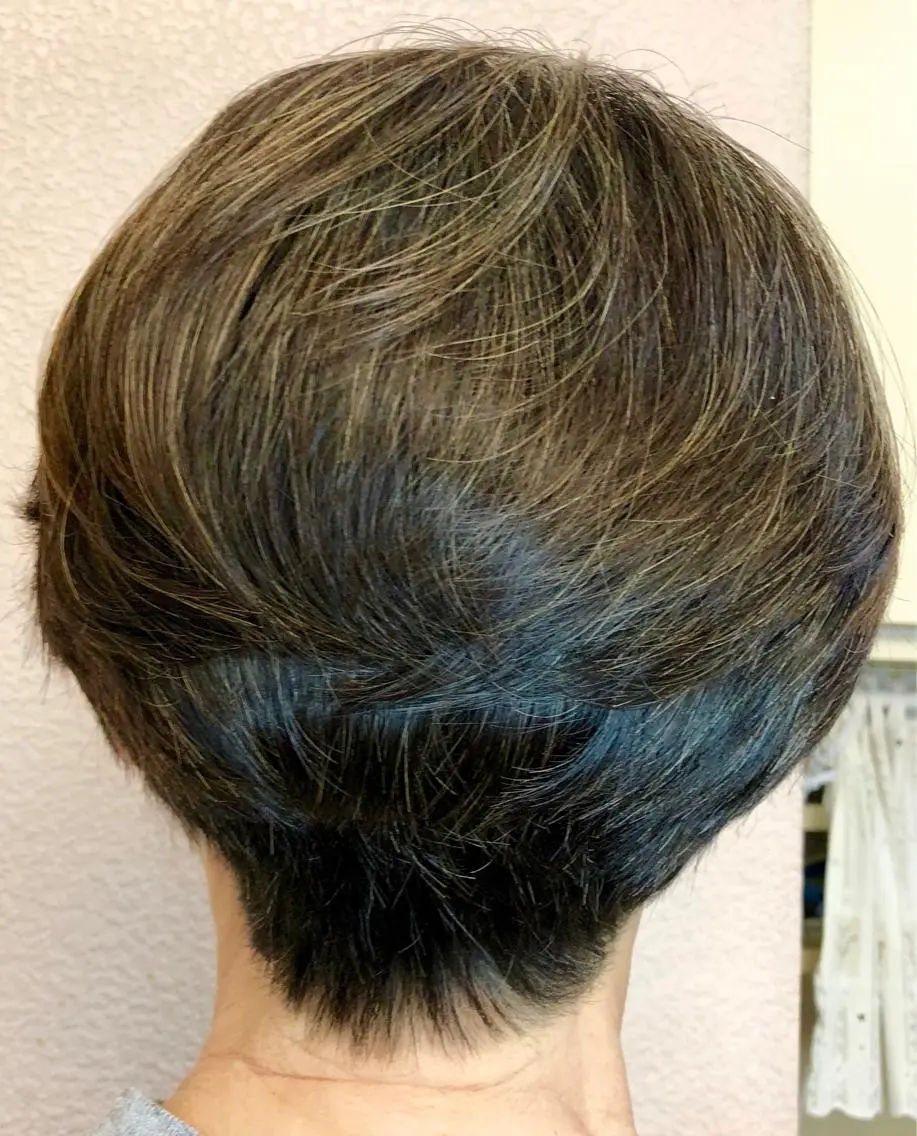 ショート ショートボブ ボブ ショートヘア 柴野 茂美のヘアスタイル