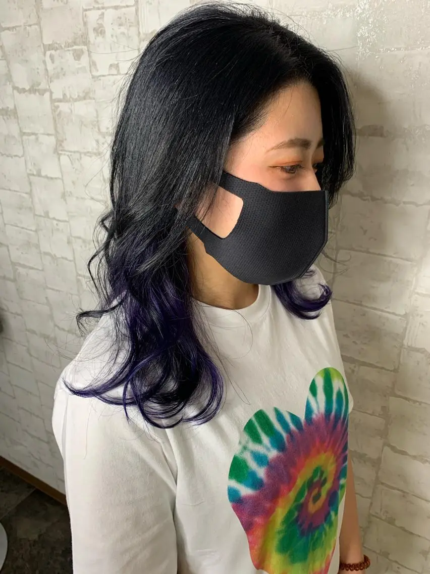 ロング カラー 船津武俊 フナツタケトシのヘアスタイル