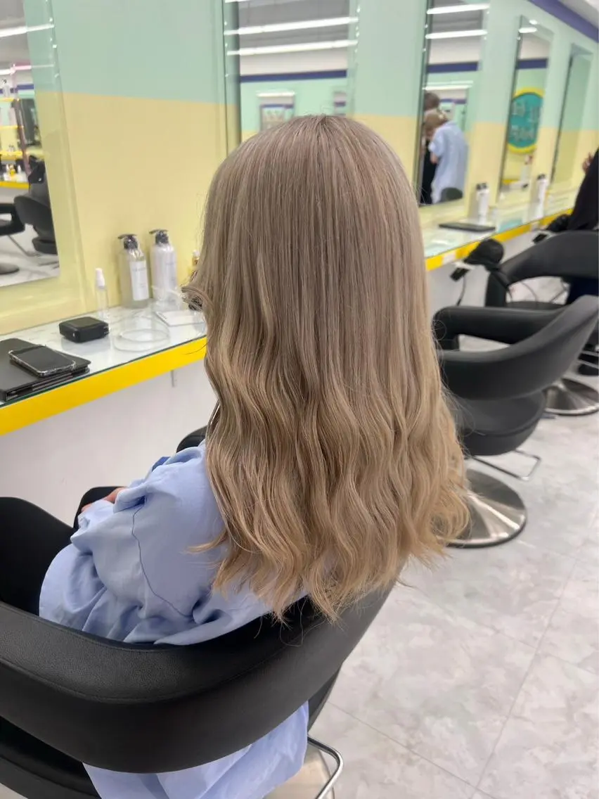 ロング カラー men's特化 値段以上の仕上がりにのヘアスタイル
