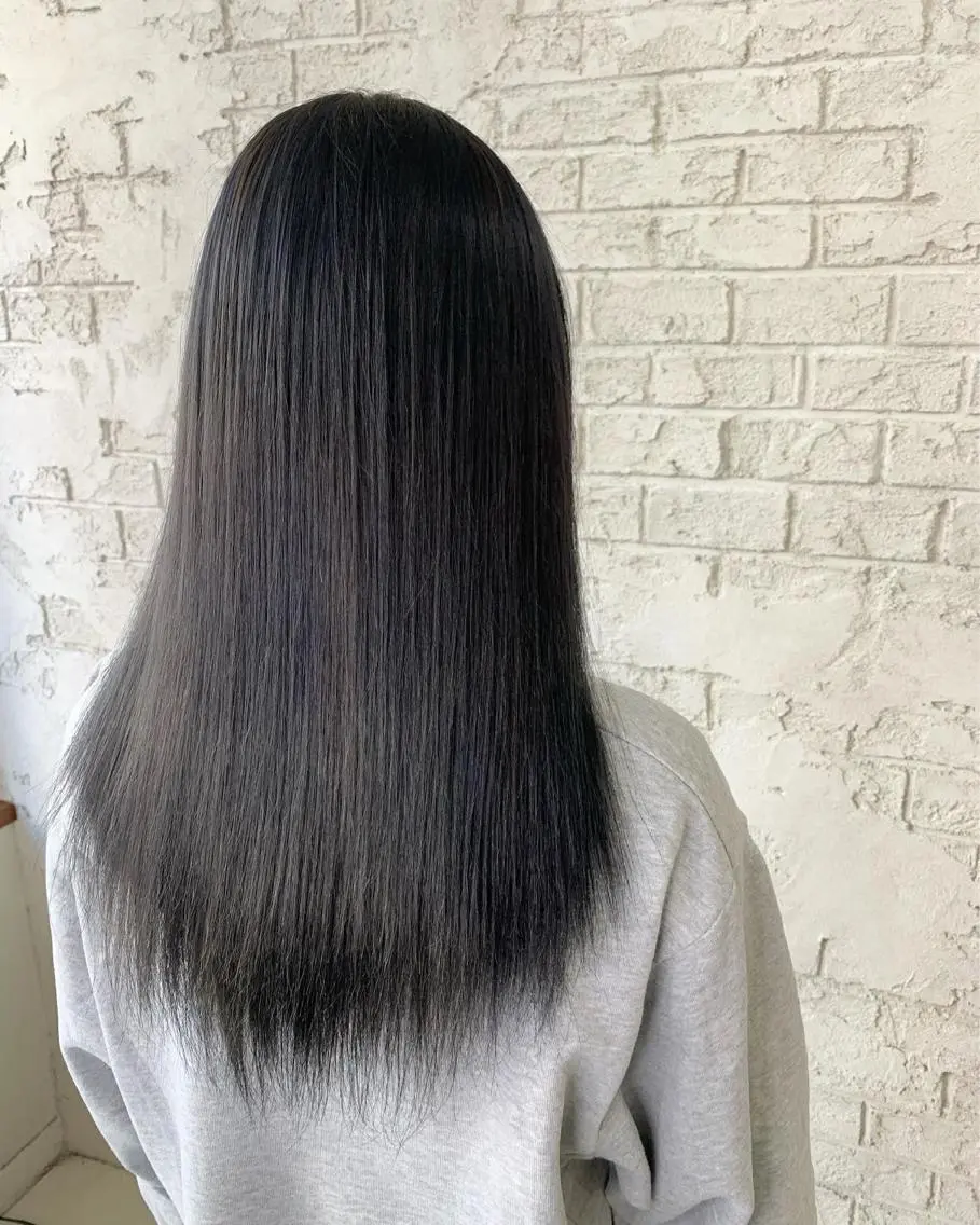 ロング カラー ブリーチ ケアブリーチ ダブルカラー シルバー カット ブリーチ特化 ハイトーンRYOYAのヘアスタイル