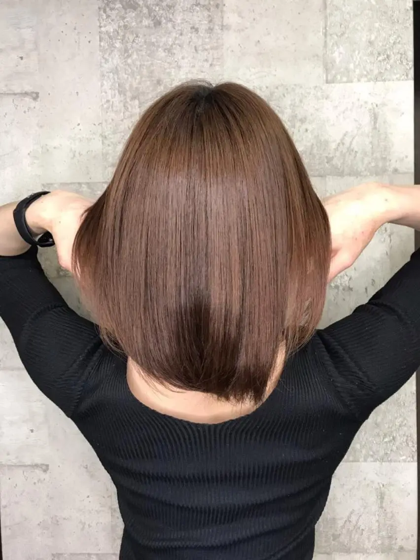 セミロング メッシュ&パーマ特化 🔥山田雄大🔥のヘアスタイル