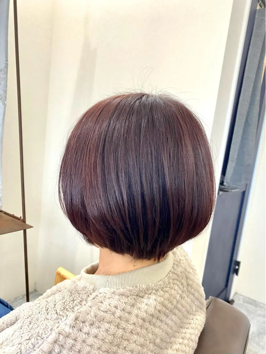 ショート カット ヘアカラー 長岡 俊樹のヘアスタイル