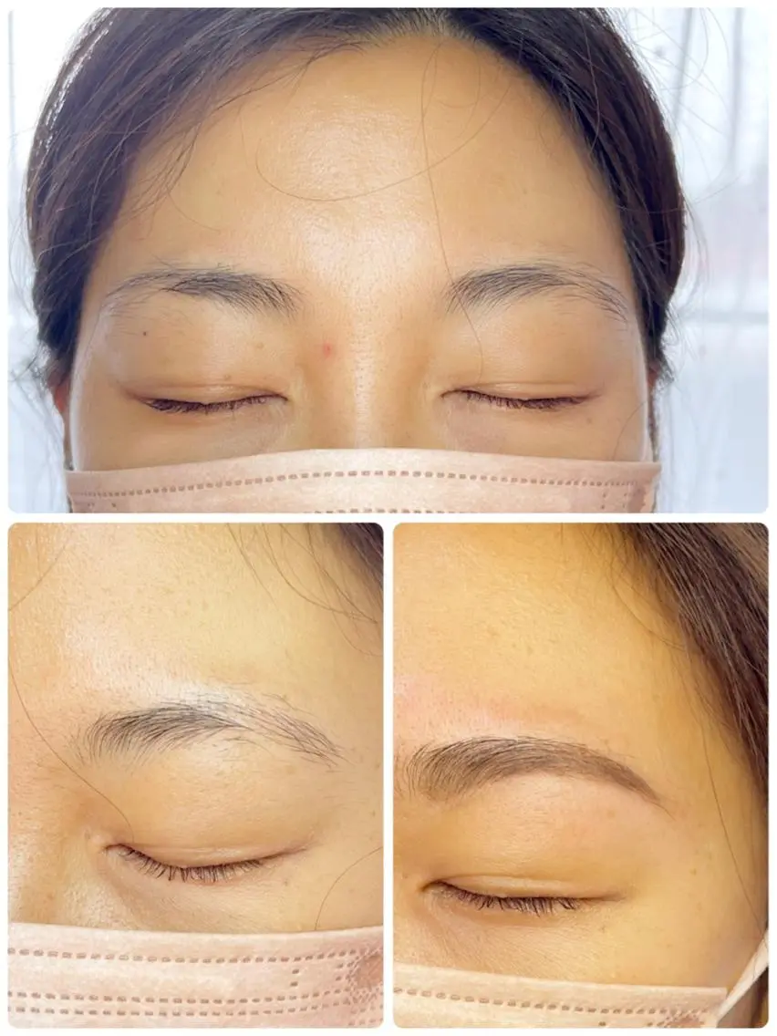 マツエク・マツパ アイブロウ 眉カラー 眉毛ワックス脱毛 フラットラッシュ ボリュームラッシュ salonde CHANELのマツエク・マツパデザイン
