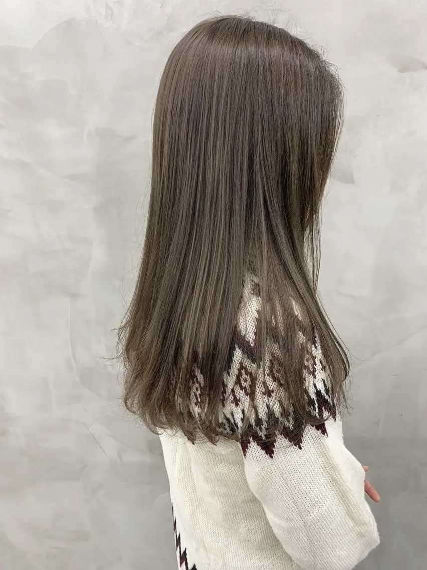 ミディアム カラー 無料カットモデル募集 🌱ひょうがのヘアスタイル
