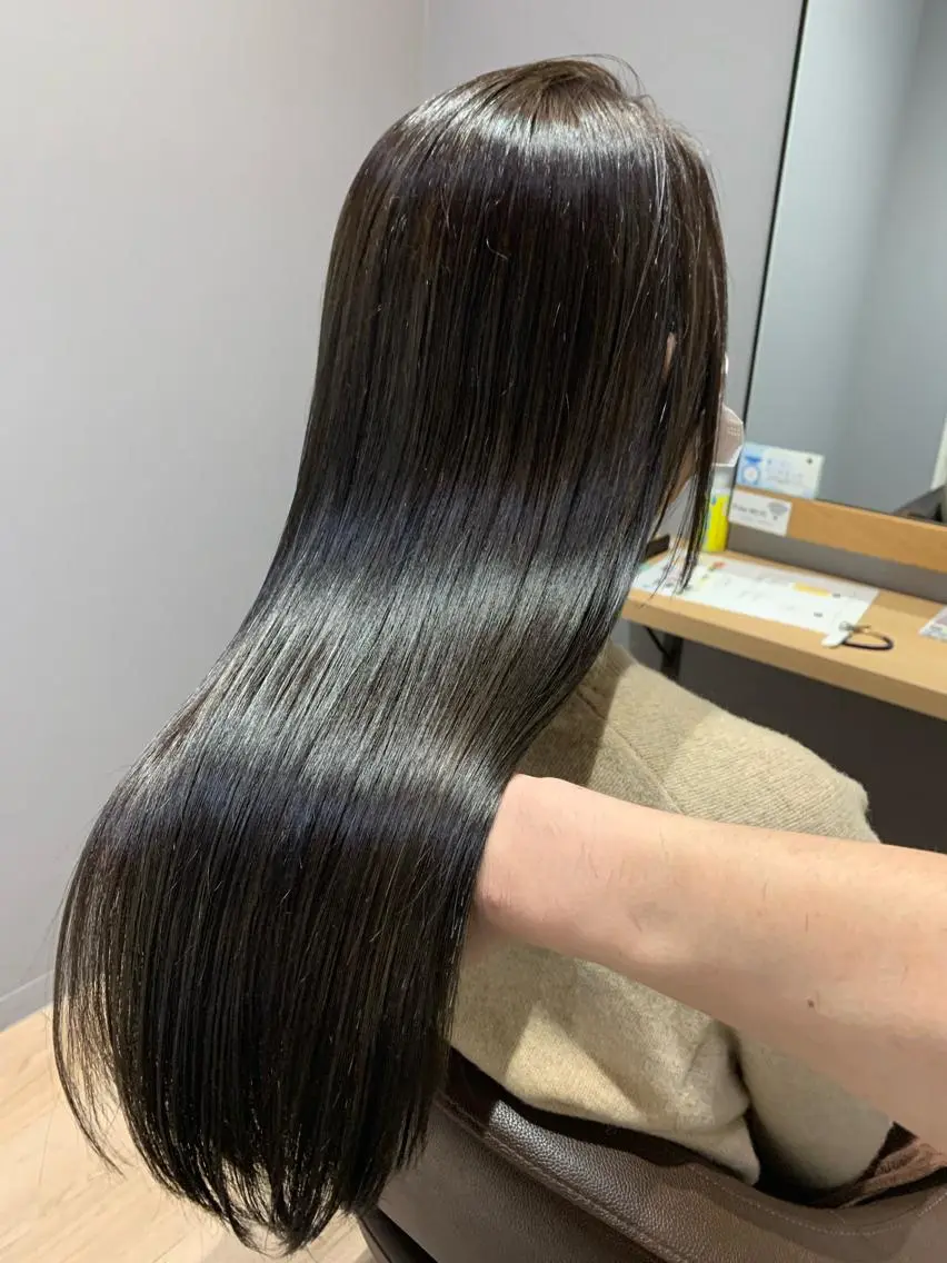 ロング カラー カット 縮毛矯正 トリートメント 髪質改善特化 サロン✨代表HIROのヘアスタイル