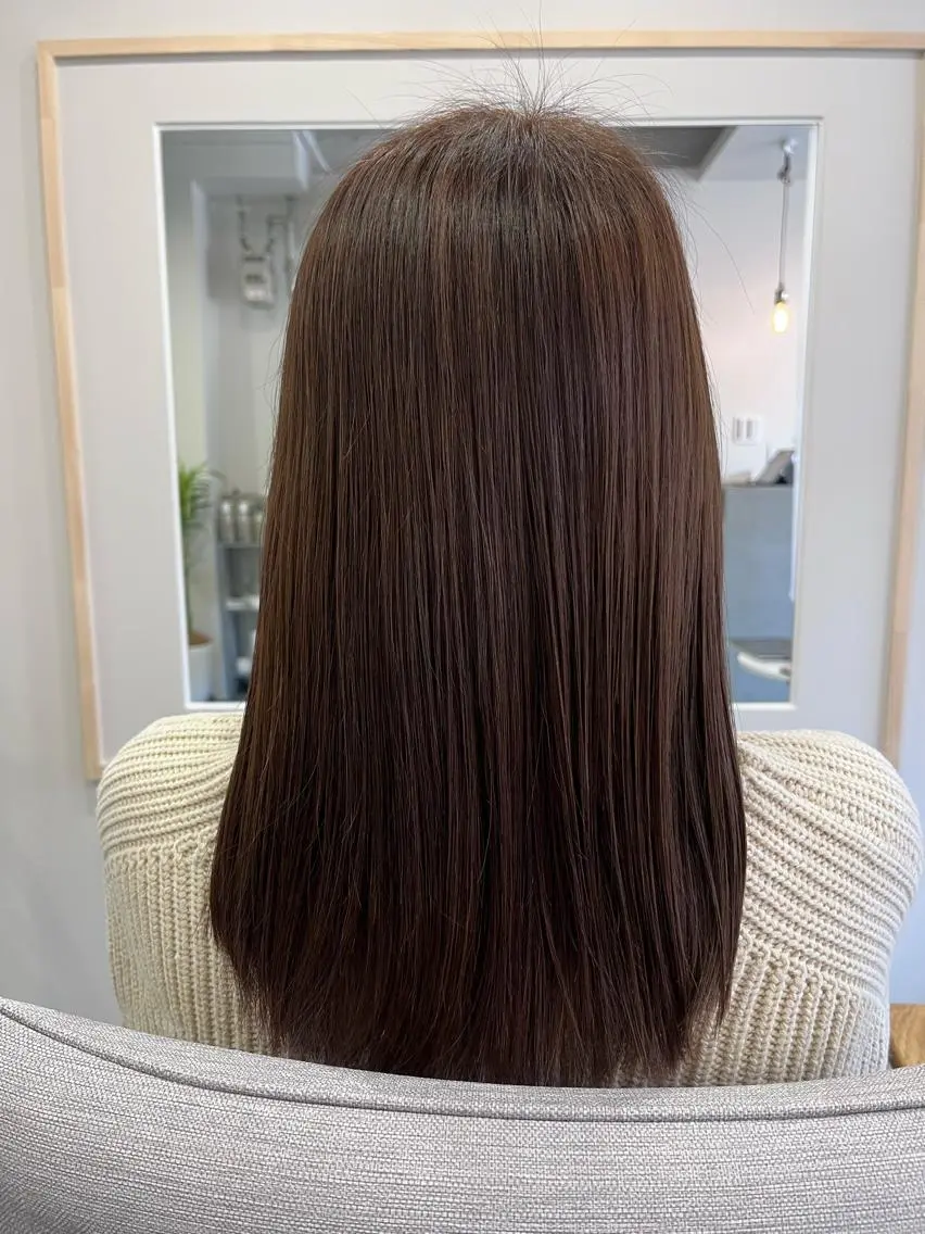 ロング カラー liL hair サトウリョウタのヘアスタイル