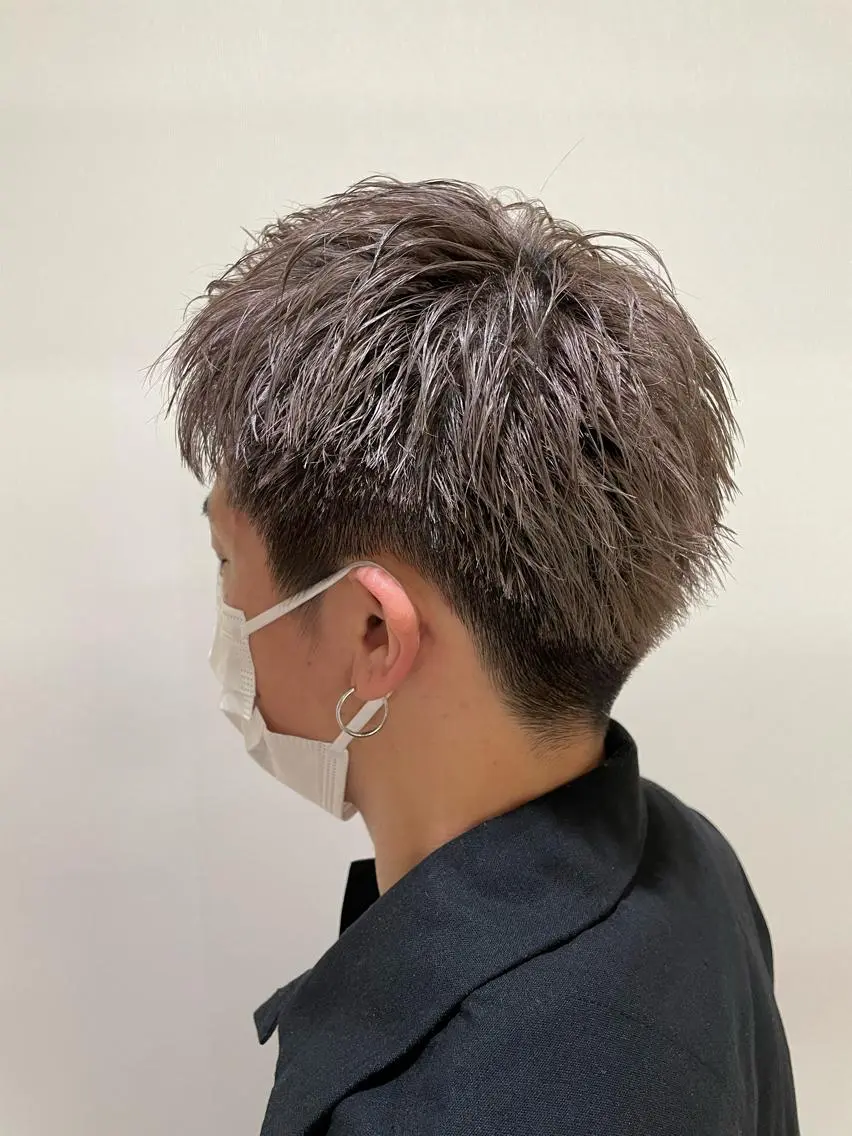 カラー メンズ 國井 誠/メンズカットのヘアスタイル