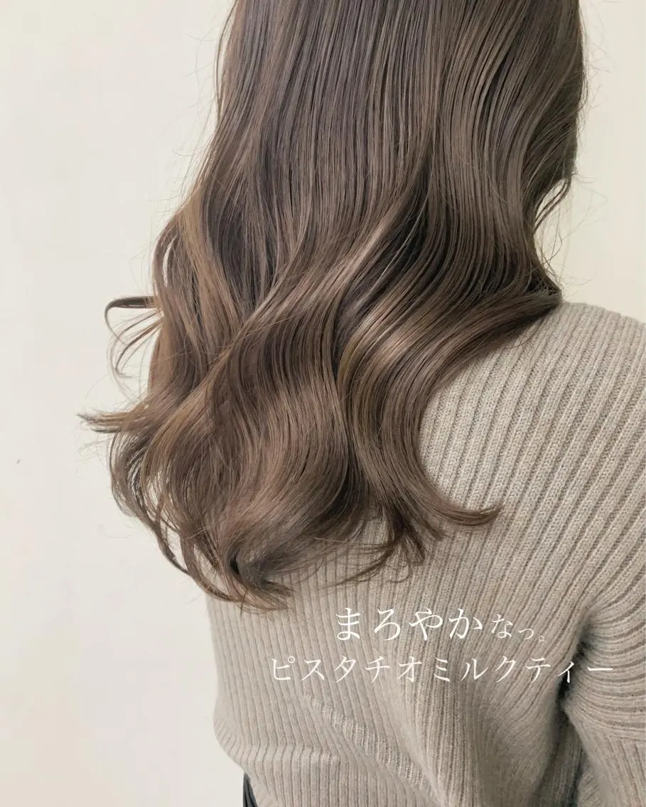 セミロング カラー ✂️ボブの神様 北村涼✂️のヘアスタイル