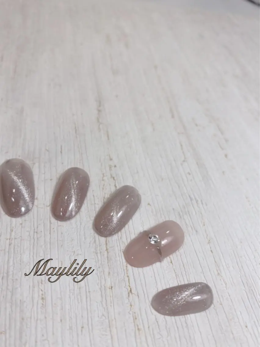 ネイル マグネットネイル Nail salon Maylilyのネイルデザイン