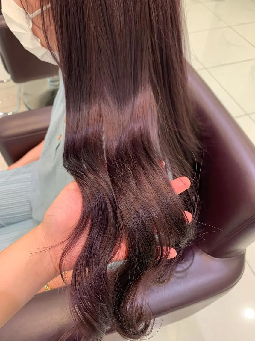 ロング カラー トリートメント 🌼sunc HINAMI🌼のヘアスタイル