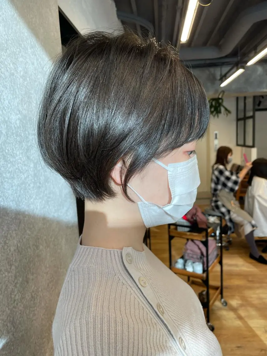 ショート SNS撮影用 髪質改善モデル募集のヘアスタイル