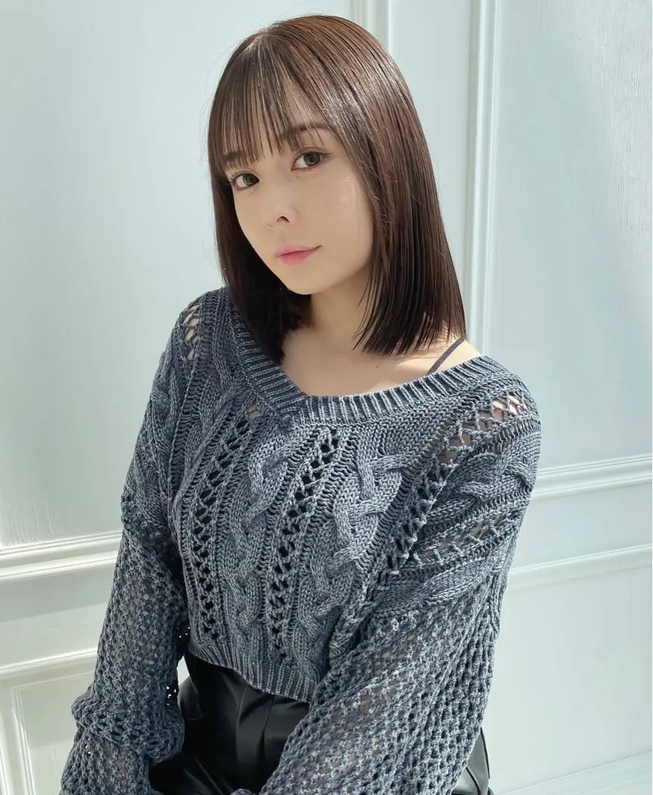 ミディアム チダアキフミ Ash大森のヘアスタイル