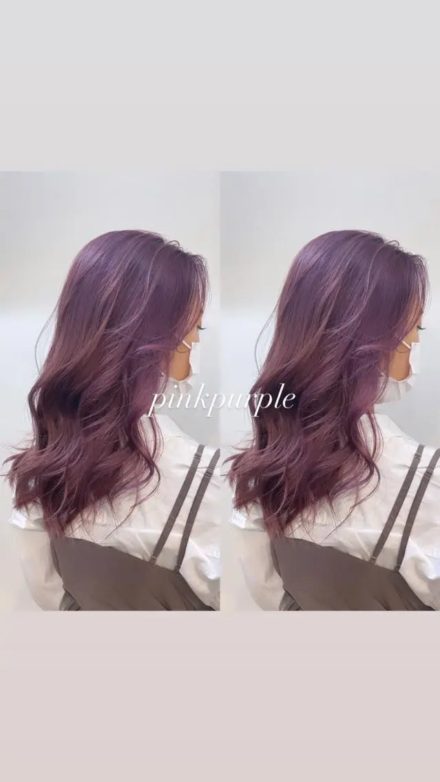 セミロング カラー ヘアアレンジ 🌻Insta指名 NO.1🌻Shoのヘアスタイル