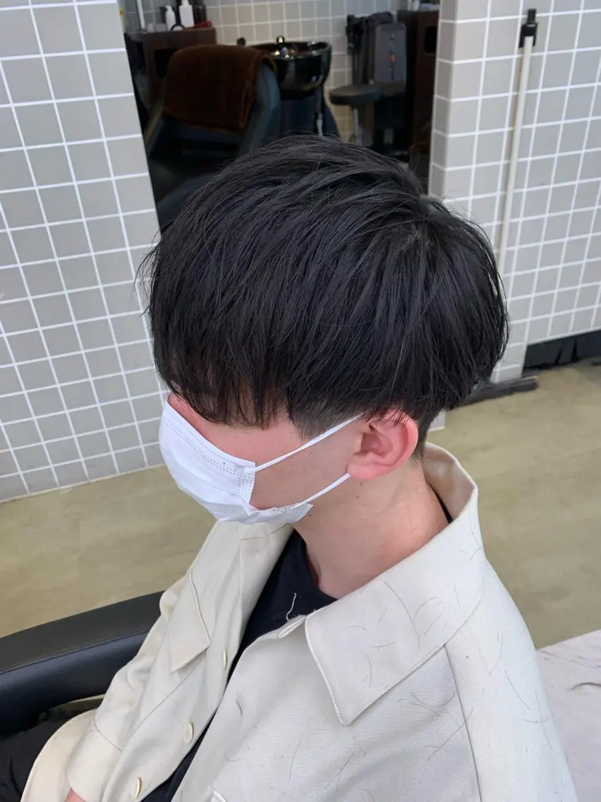 ショート カラー パーマ メンズ メンズパーマ特化 TAIGAのヘアスタイル