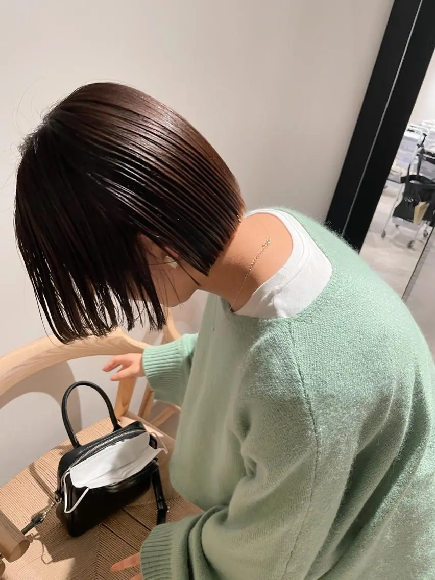 ショート カラー ショートヘア カット ヘアカラー トリートメント センスをお届けします 大谷将生infpのヘアスタイル