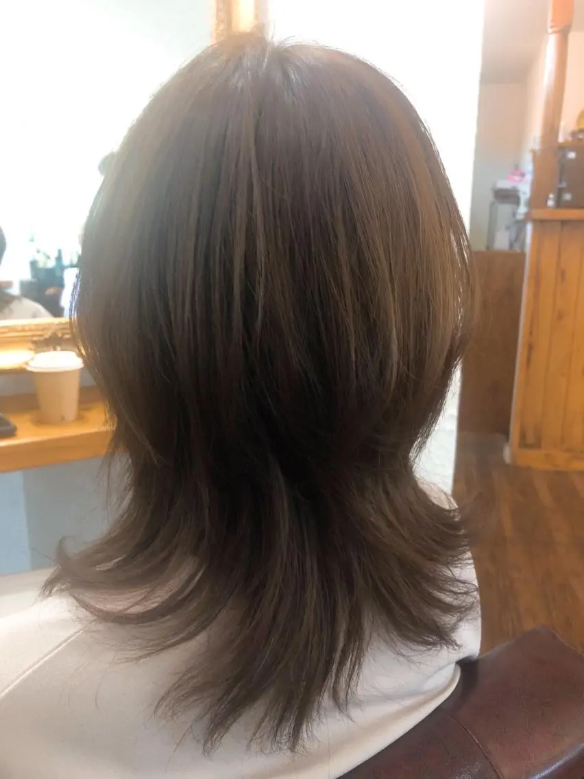 カラー ヘアカラー 正田 美帆のヘアスタイル