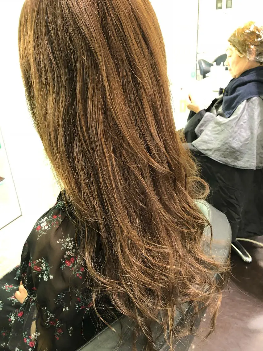 ロング アッシュ 西山 恵太郎のヘアスタイル