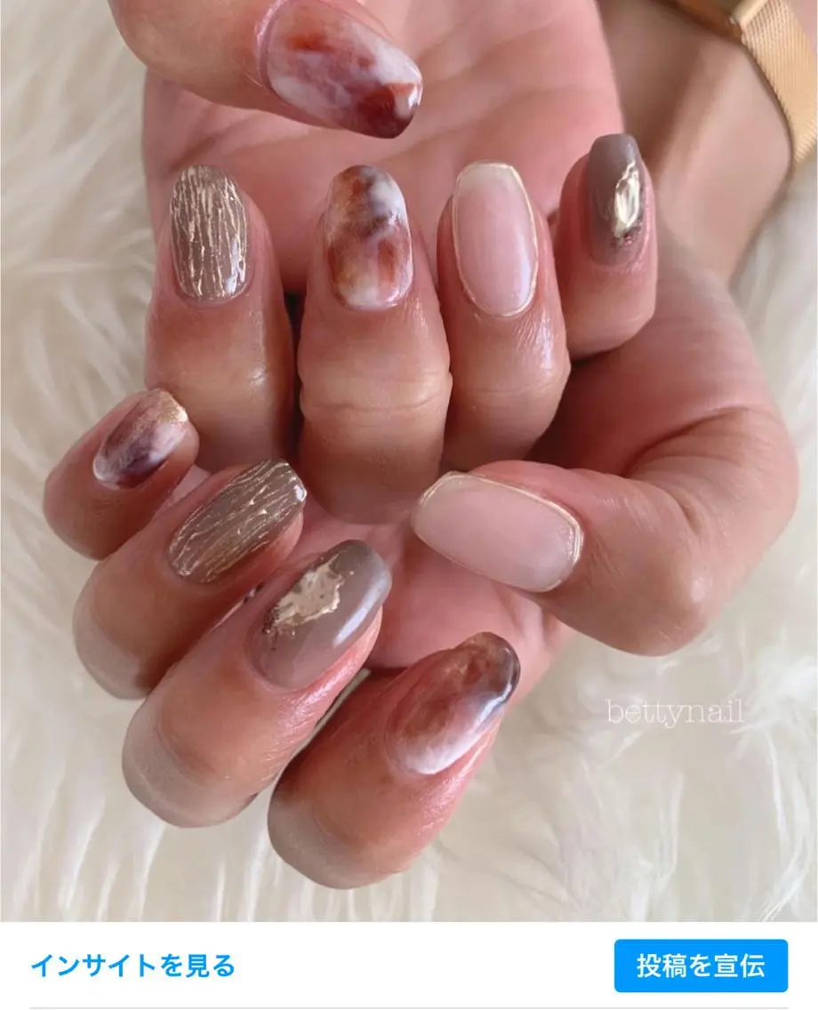 ネイル purr nailのネイルデザイン