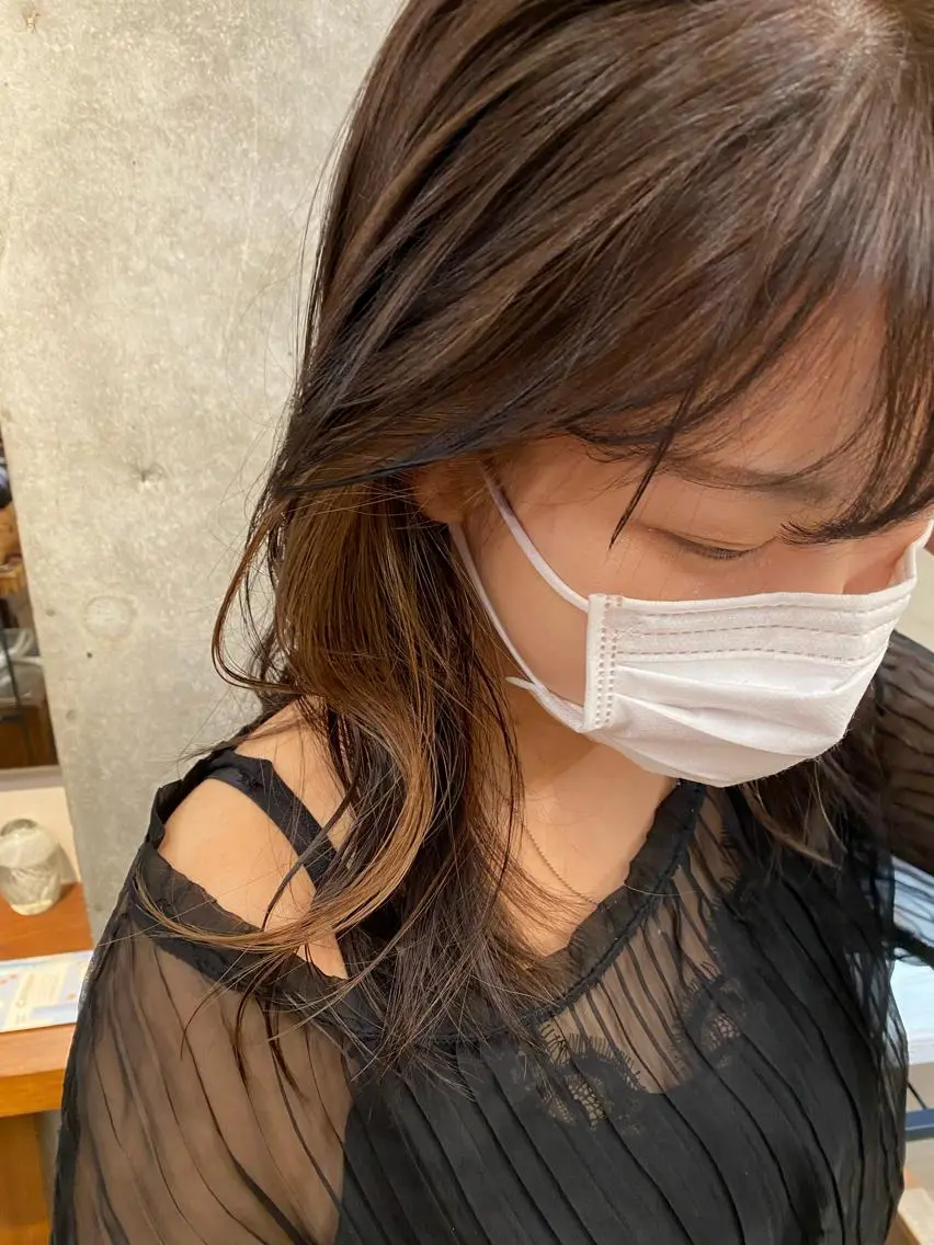 カラー ベージュカラー インナーカラー ヘアカラー 袴着付け予約受付中/ 渡辺奈緒のその他イメージ