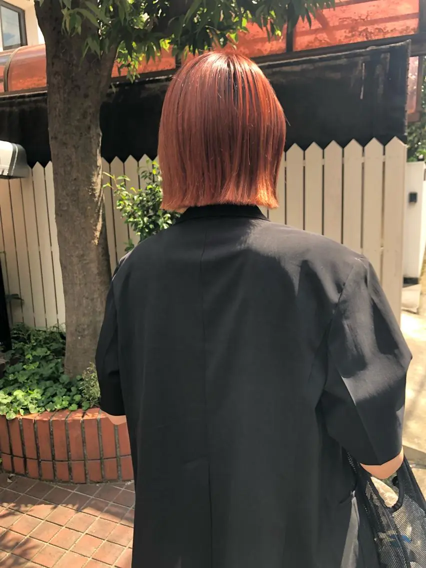 ショート カラー eri kinjoのヘアスタイル