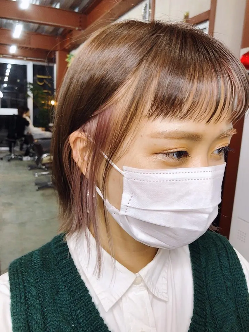ショート 高梨 里穂のヘアスタイル