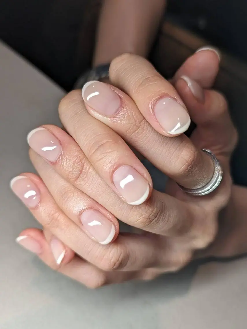 ネイル フレンチネイル Nailsalon BEeR。のネイルデザイン