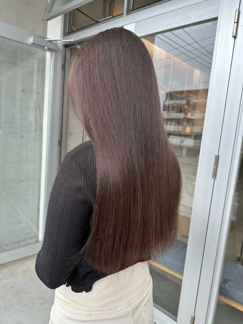 カラー ✂︎ 艶カラー /透明感カラーのヘアスタイル